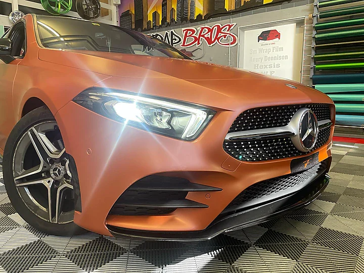 Mercedes-Benz A-Klasse, Folierung, Bild 3