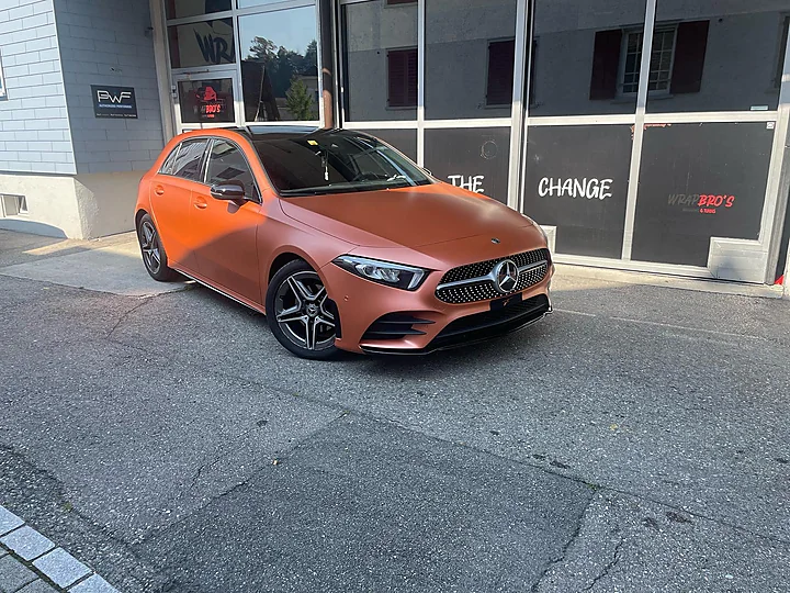 Mercedes-Benz A-Klasse, Folierung, Bild 8