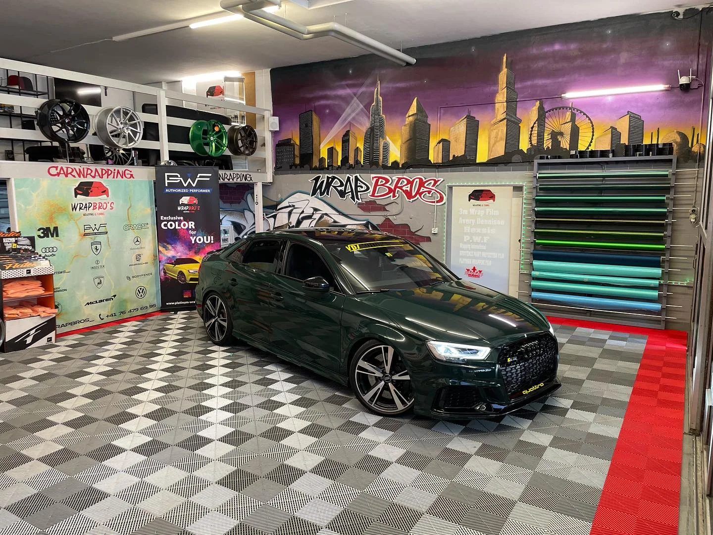 Audi RS3, Folierung