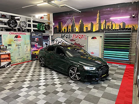 Audi RS3, Folierung von WrapBro's