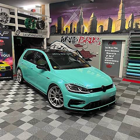 VW Golf 7 R, Folierung von WrapBro's