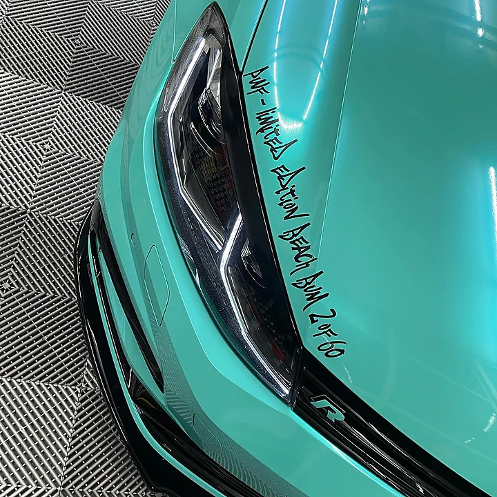 VW Golf 7 R, Folierung, Bild 1