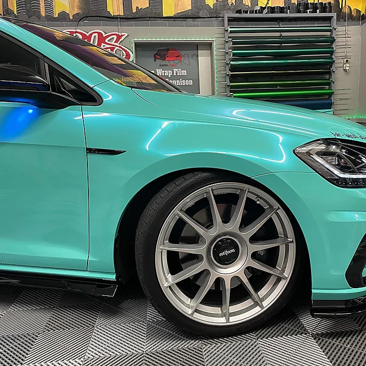 VW Golf 7 R, Folierung, Bild 2