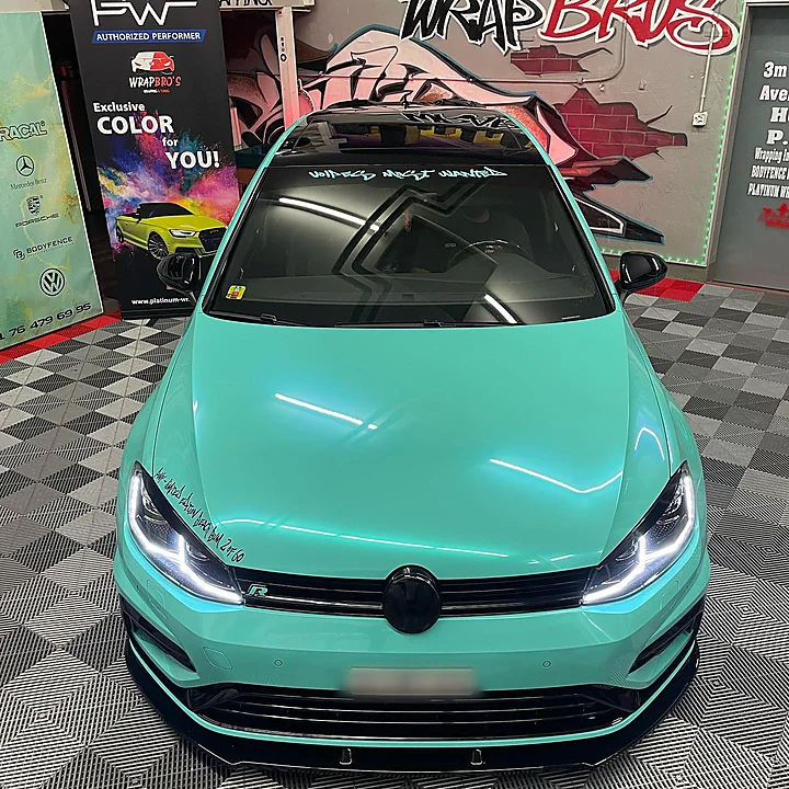 VW Golf 7 R, Folierung, Bild 3