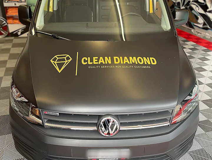 VW Caddy (Firmenfahrzeug), Folierung + Beschriftung, Bild 8