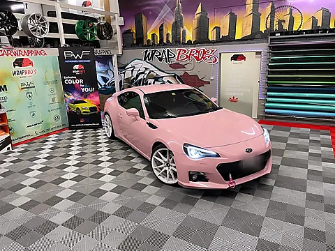 Subaru BRZ, Folierung von WrapBro's