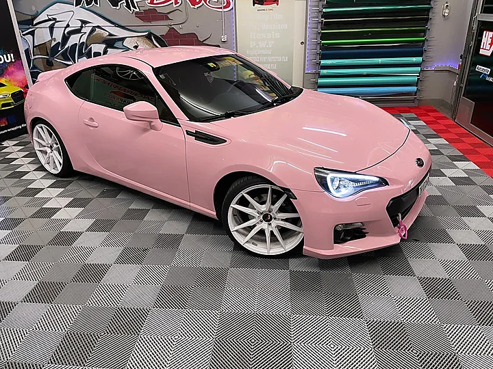 Subaru BRZ, Folierung, Bild 4