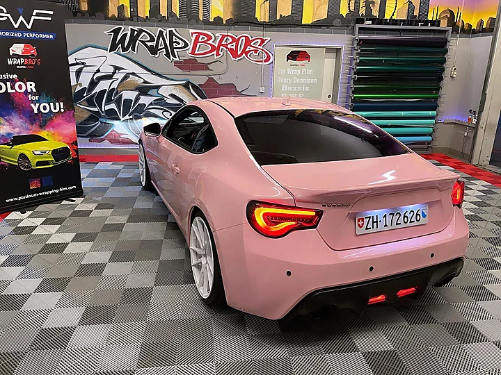 Subaru BRZ, Folierung, Bild 6
