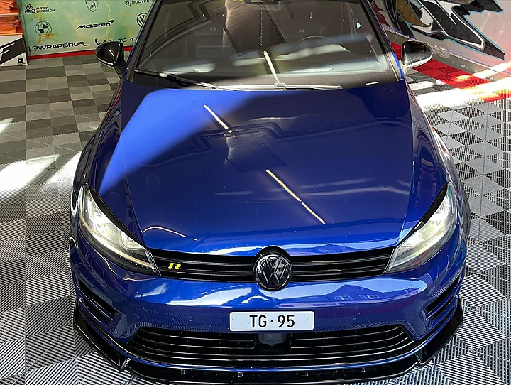 VW Golf 7 R, Folierung, Bild 1