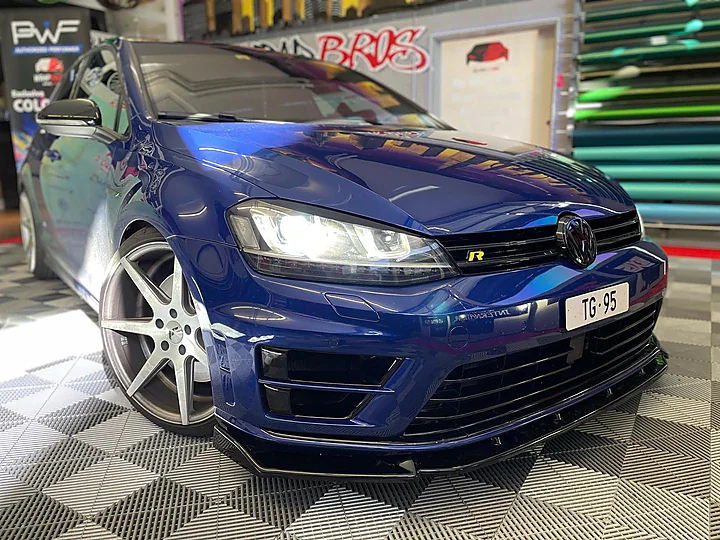 VW Golf 7 R, Folierung, Bild 2