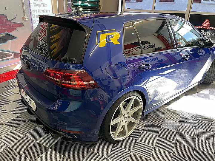 VW Golf 7 R, Folierung, Bild 4