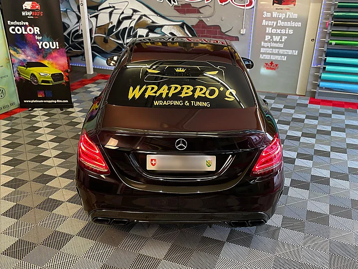 Mercedes-AMG C63 S, Folierung + Interieur + Räder, Bild 3
