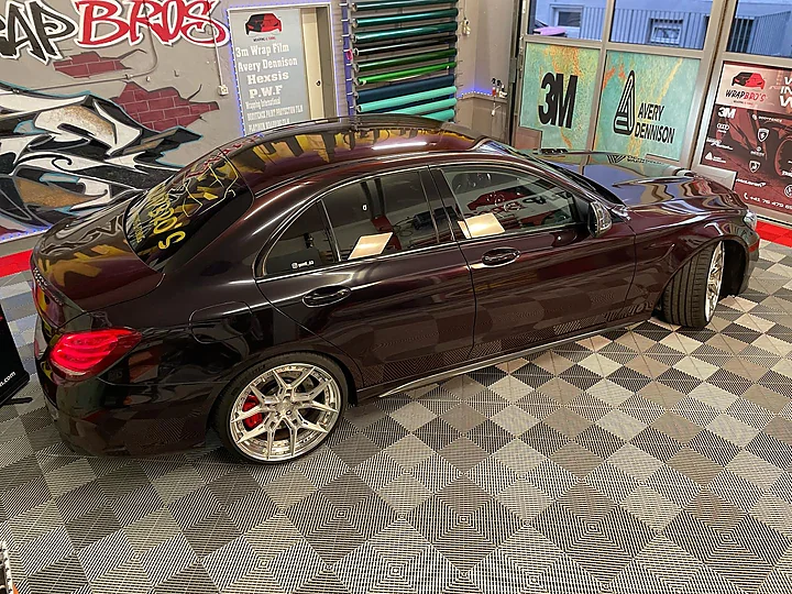 Mercedes-AMG C63 S, Folierung + Interieur + Räder, Bild 7