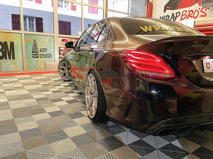 Mercedes-AMG C63 S, Folierung + Interieur + Räder, Bild 8