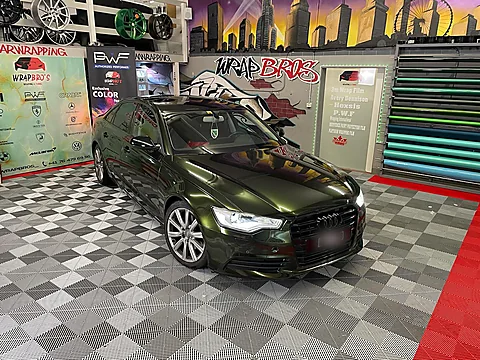 Audi A6, Folierung von WrapBro's