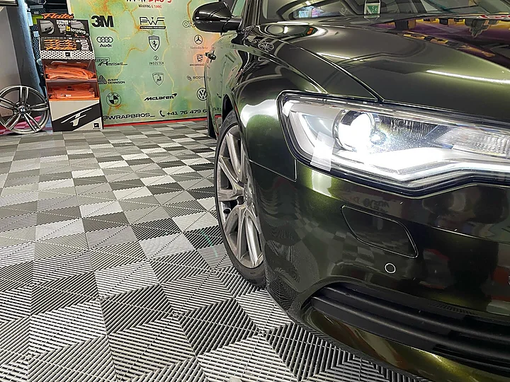 Audi A6, Folierung, Bild 2