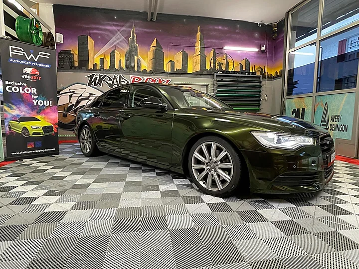 Audi A6, Folierung, Bild 3