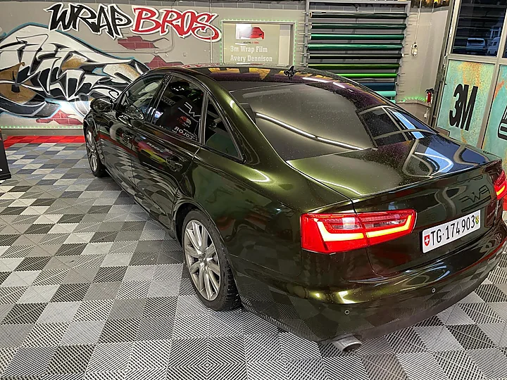 Audi A6, Folierung, Bild 5