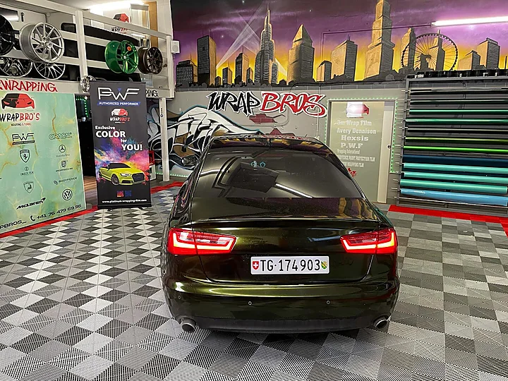 Audi A6, Folierung, Bild 7