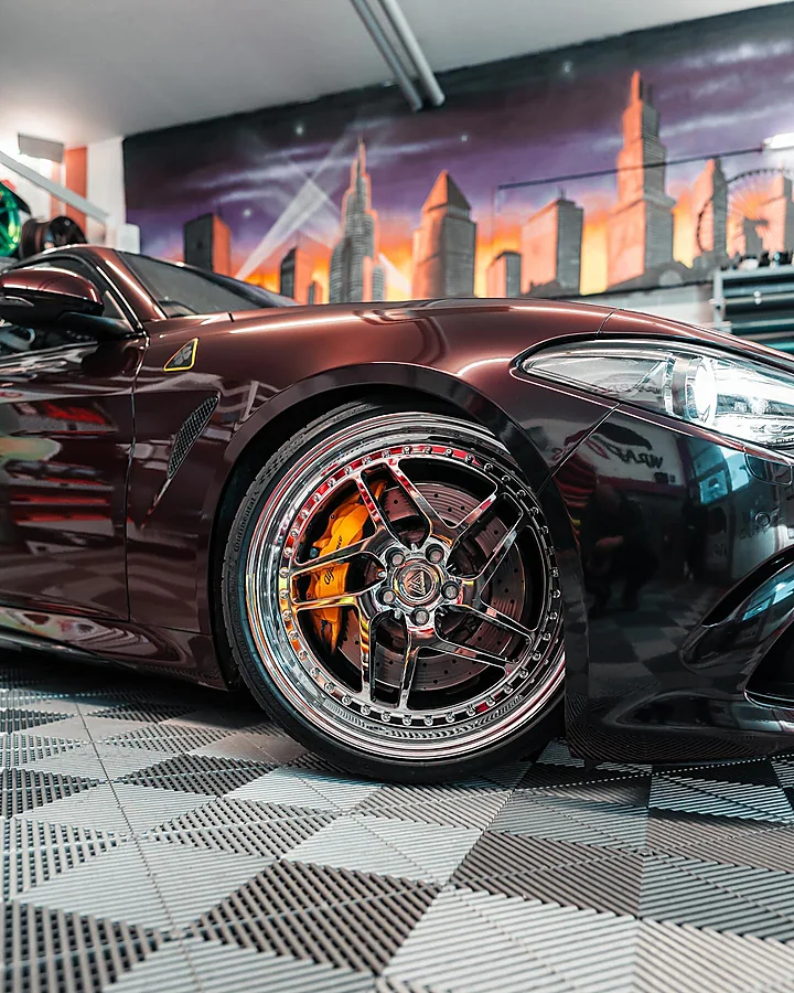 Alfa Romeo Giulia Quadrifoglio, Folierung, Bild 2