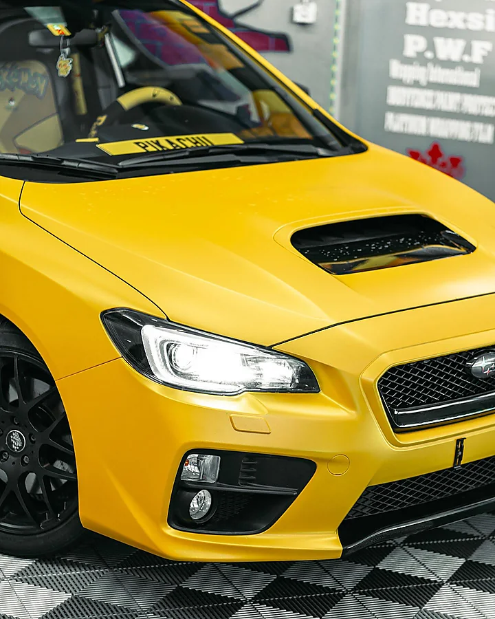 Subaru STI, Folierung + Lackierung, Bild 2