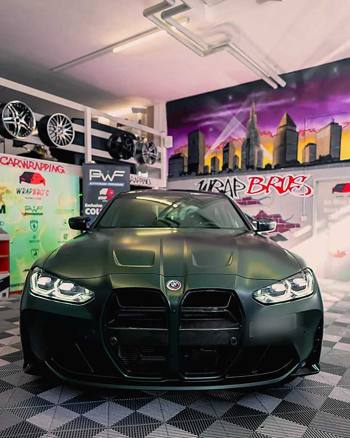BMW M3 Competition, Folierung, Bild 2