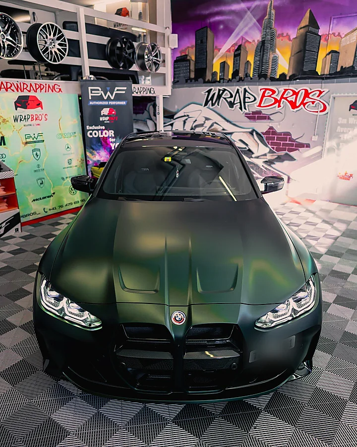 BMW M3 Competition, Folierung, Bild 3