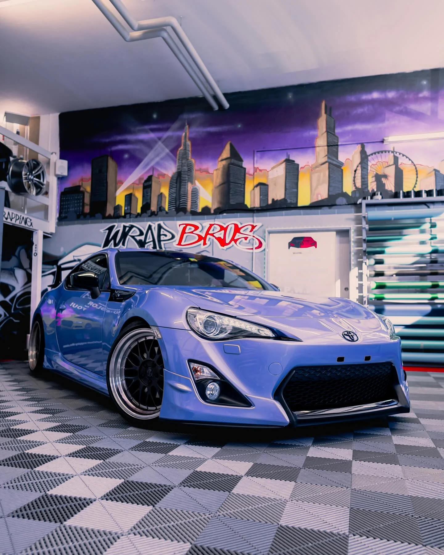 Toyota GT86, Folierung + Lackierung