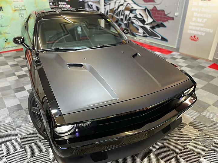 Dodge Challenger SRT8, Teilfolierung, Bild 1
