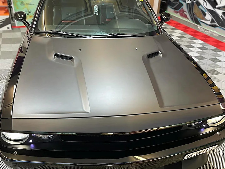Dodge Challenger SRT8, Teilfolierung, Bild 2