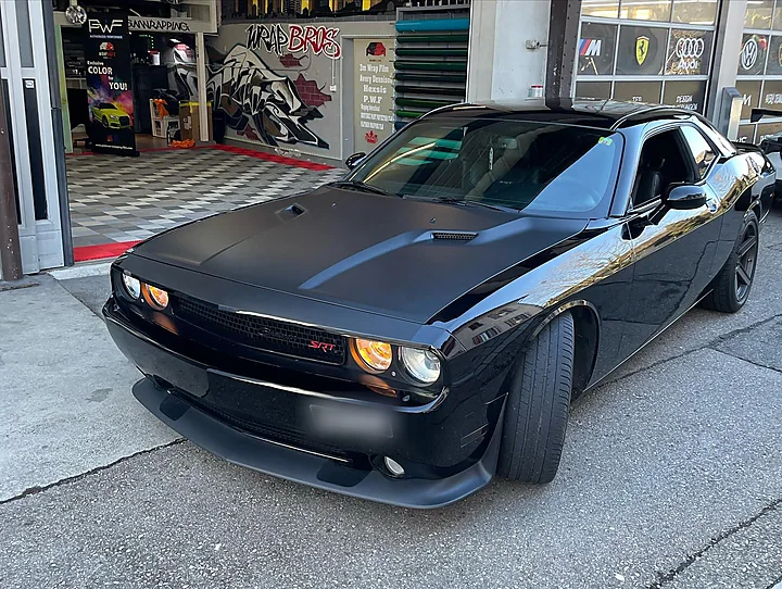 Dodge Challenger SRT8, Teilfolierung, Bild 5
