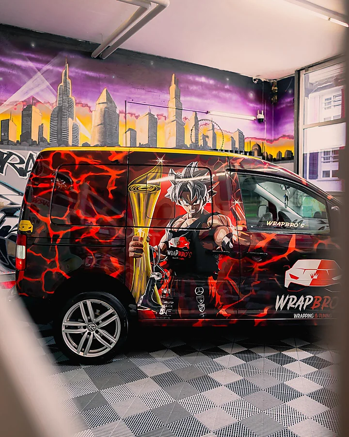 Firmenfahrzeug WrapBro's, Digitaldruckfolierung, Bild 2