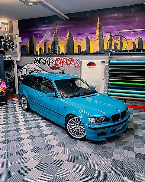 BMW E46 Kombi, Folierung von WrapBro's