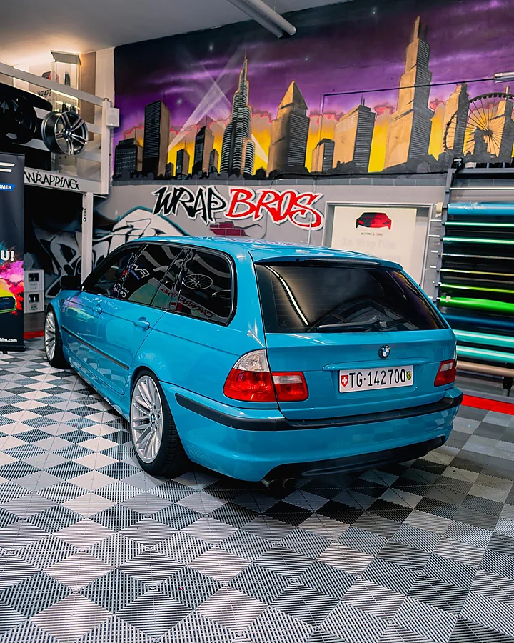 BMW E46 Kombi, Folierung, Bild 4
