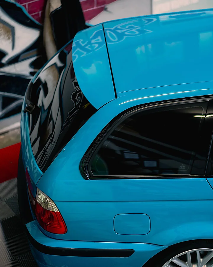 BMW E46 Kombi, Folierung, Bild 8