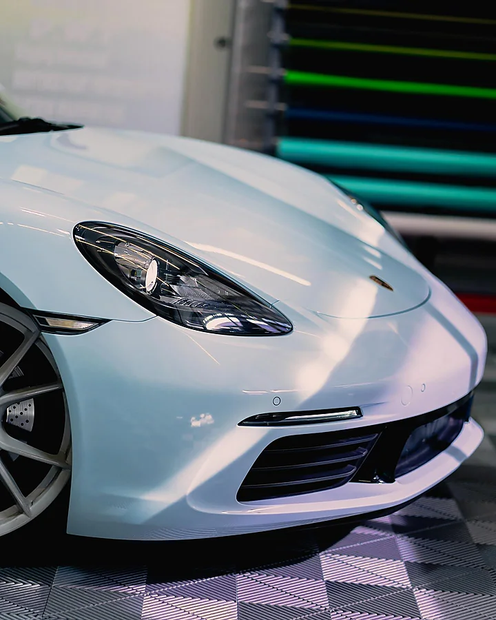 Porsche Cayman, Folierung, Bild 1