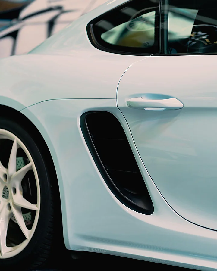 Porsche Cayman, Folierung, Bild 2
