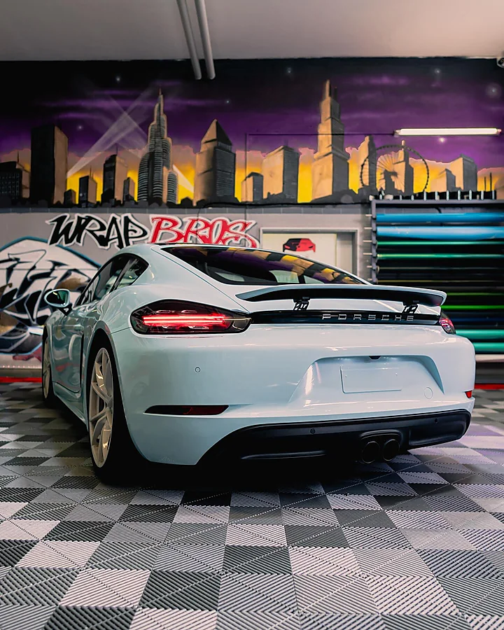 Porsche Cayman, Folierung, Bild 4