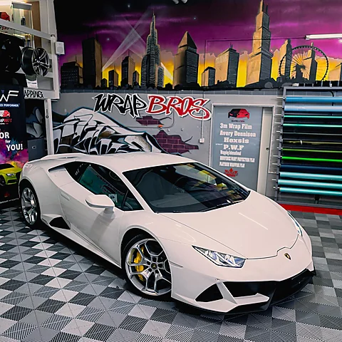 Lamborghini Huracán EVO (2023), PPF von WrapBro's