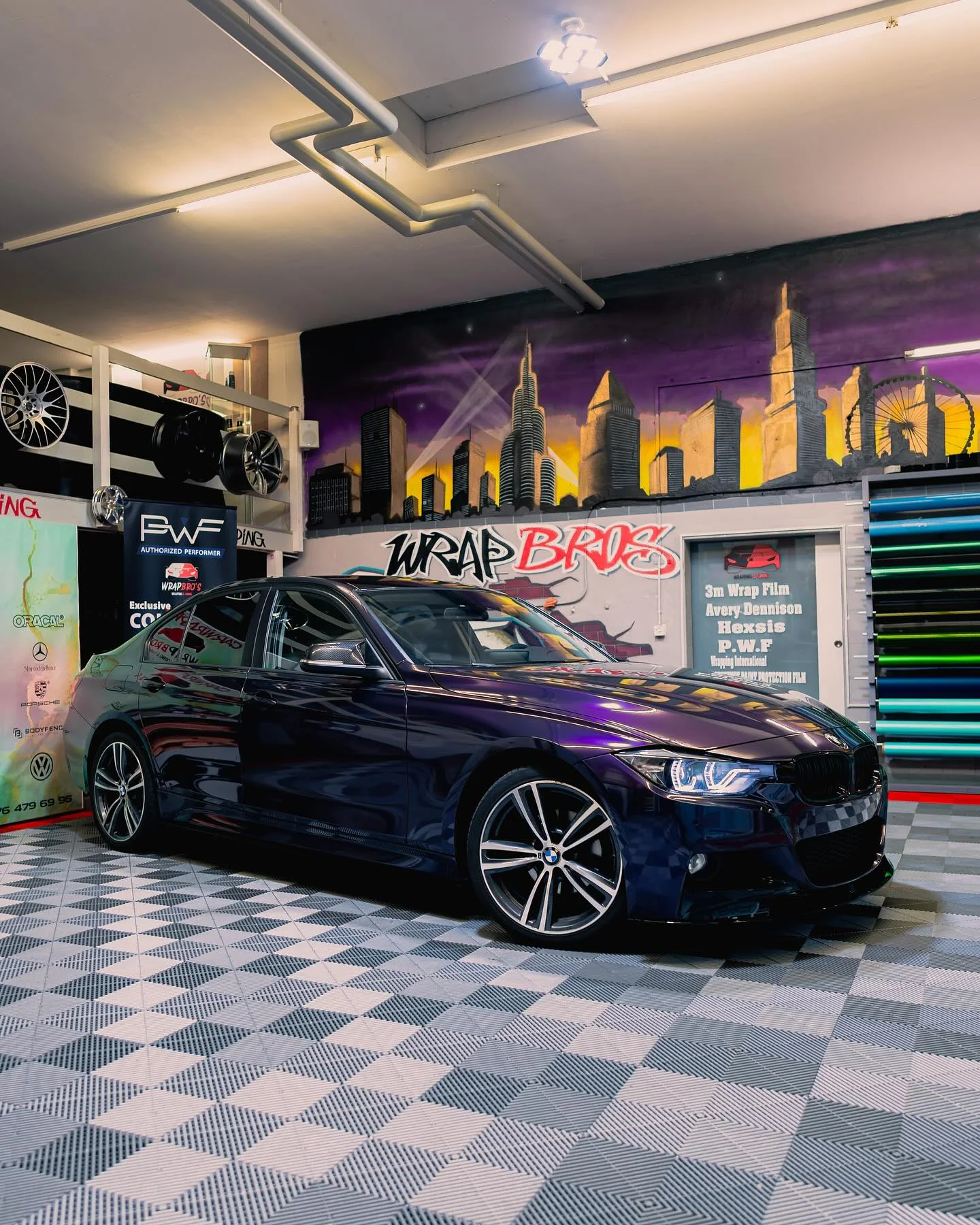 BMW (F30), Folierung
