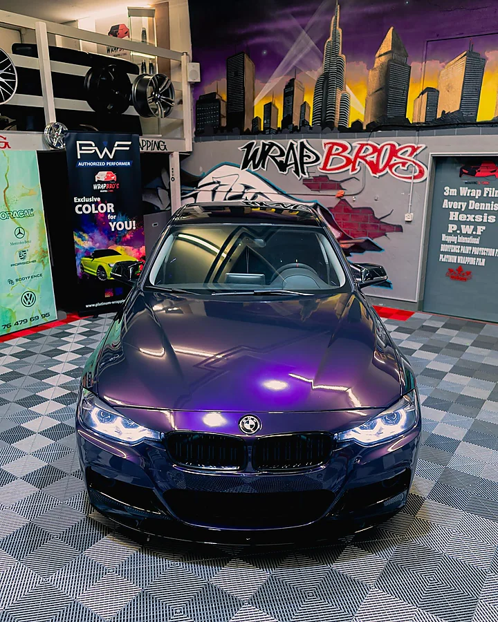 BMW (F30), Folierung, Bild 2