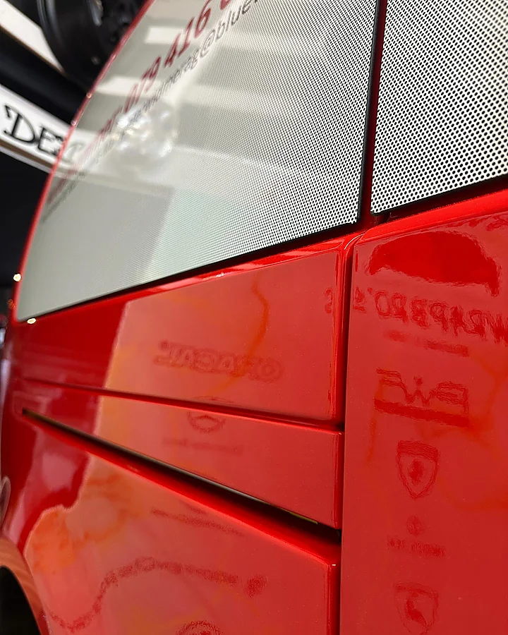VW Caddy (Firmenfahrzeug Peter Widmer AG), Folierung + Beschriftung + Lackierung, Bild 7