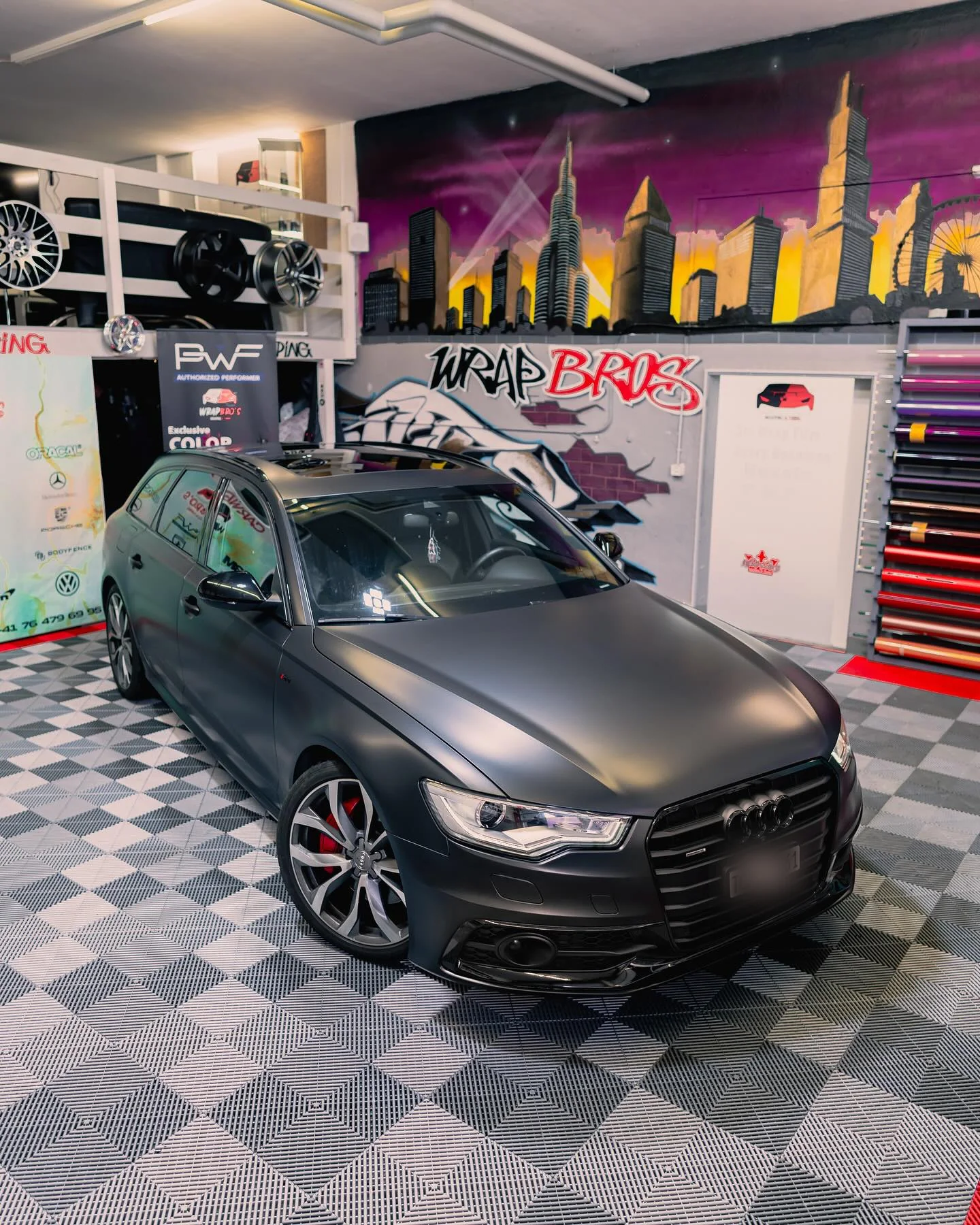 Audi A6, Folierung