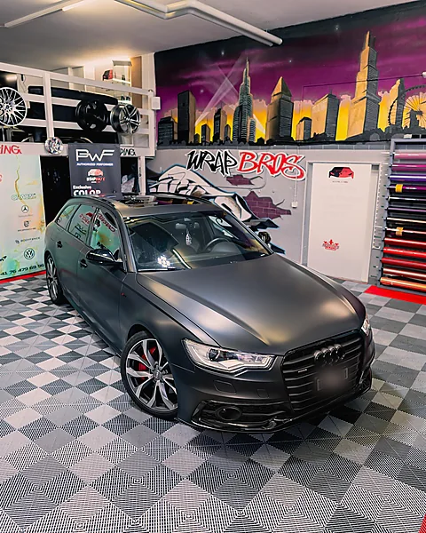 Audi A6, Folierung von WrapBro's
