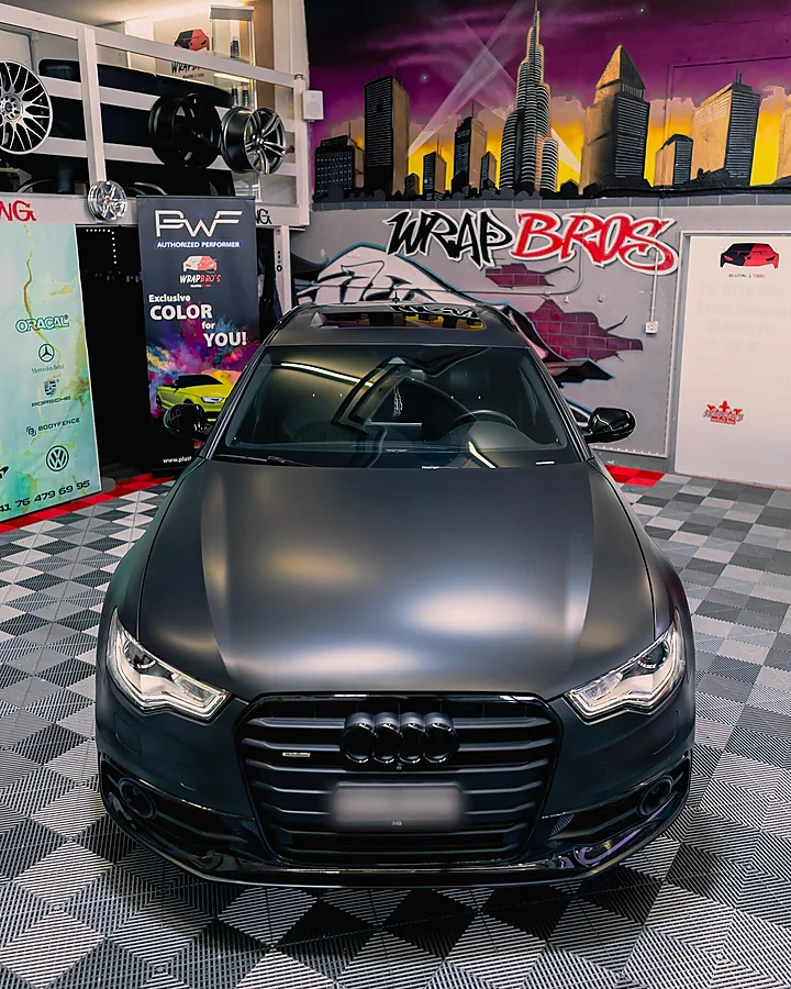 Audi A6, Folierung, Bild 1