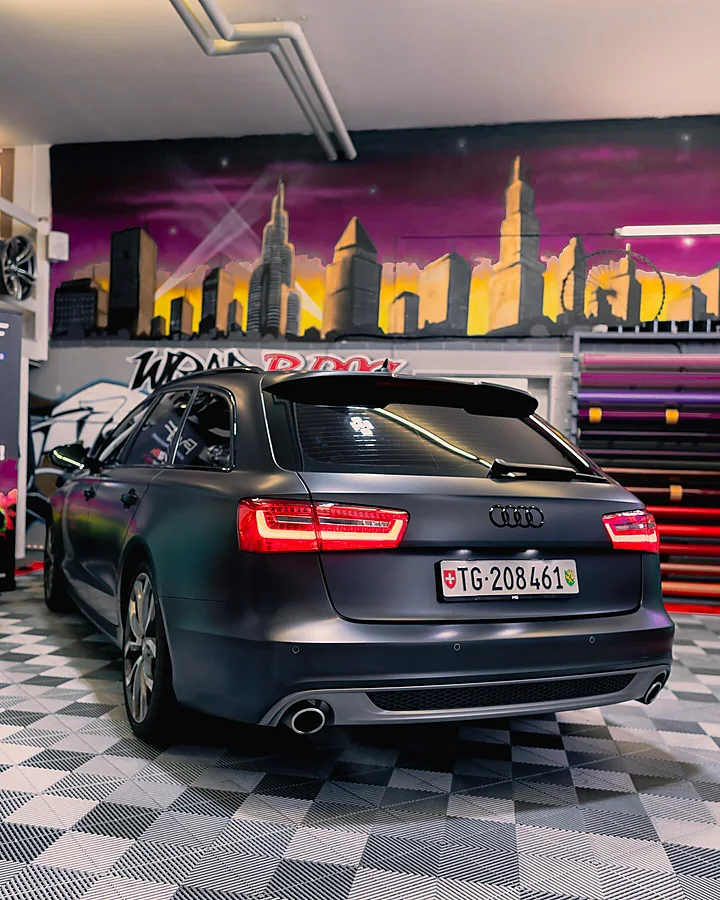 Audi A6, Folierung, Bild 5