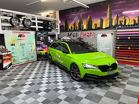 Skoda bei WrapBro's foliert