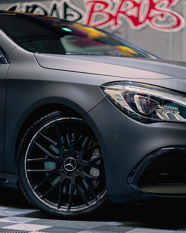 Mercedes-AMG CLA Shooting Brake, Folierung, Bild 2