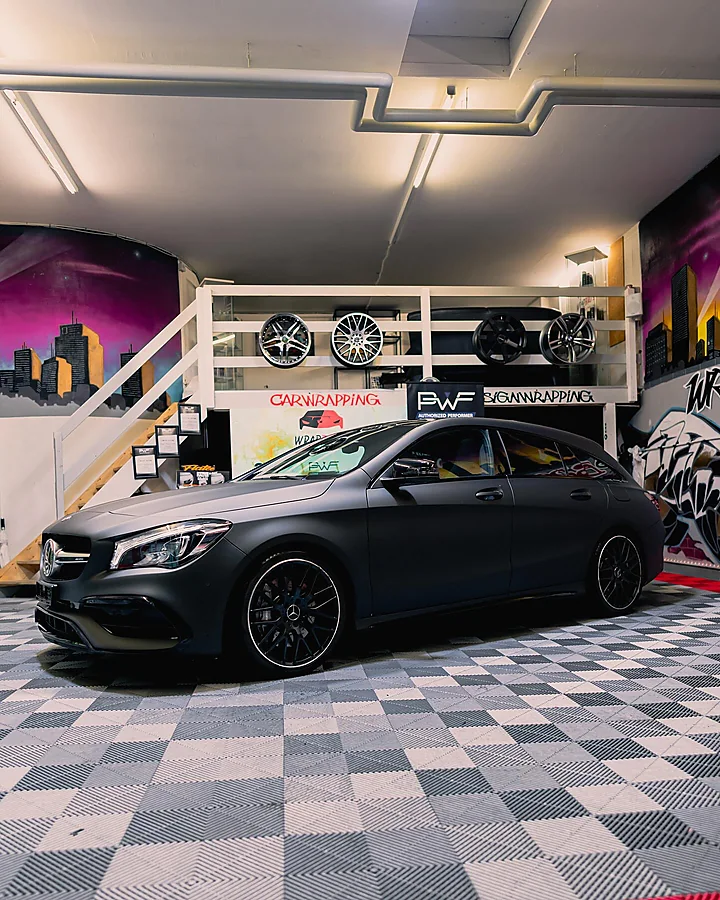Mercedes-AMG CLA Shooting Brake, Folierung, Bild 6