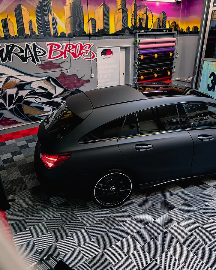 Mercedes-AMG CLA Shooting Brake, Folierung, Bild 8